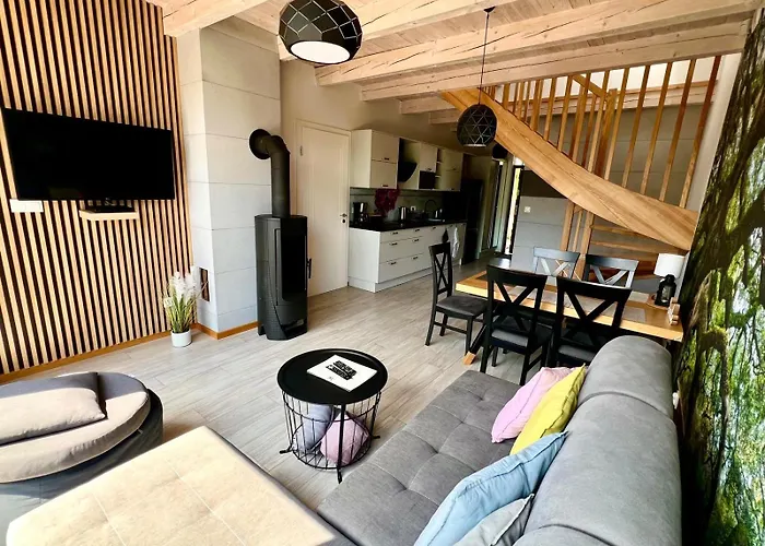 Zacisze Dom Do 10 Os Debowe Zacisze I Koral Lub Horyzont I Bryza Tatil Evi